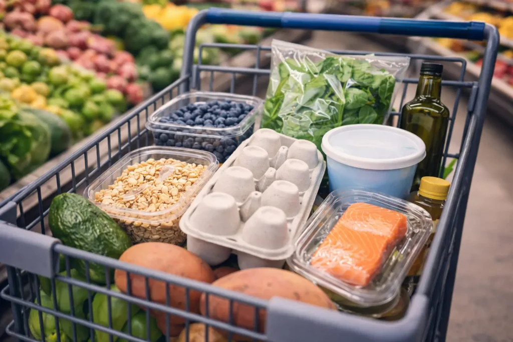 superfoods in US grocery store